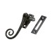 Traditional cast door furniture latches casement fasteners black hand forged old classical victorian decorative reclaimed-ve1176