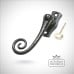 Traditional Cast Door Furniture Latches Casement Fasteners Black Hand Forged Old Classical Victorian Decorative Reclaimed Ve1167b