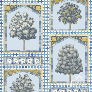 Sultans palace wallpaper in a choice of three colourways