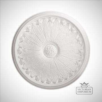 Small Plaster Ceiling Roses Mouldings - How To Fit A Plaster Ceiling Rose