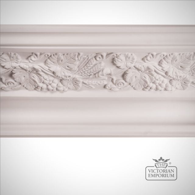 Plaster Ceiling Cornice Crown Mouldings Restoration Frieze Ornate Victorian Type 1 Profile