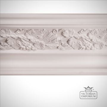 Plaster Ceiling Cornice Crown Mouldings Restoration Frieze Ornate Victorian Type 1 Profile