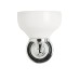 Frosted-cup-round-base-chrome-bathroom-ip44-wall-light-sconce-elbl11