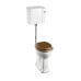 Low Level Wc With Slimline Lever Cistern And Low Level Flush Pipe Kit C3 P2 T31 Chr