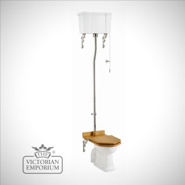 High Level Wc High Level Cistern Tank With Chain  Ceramic Handle P2c5t30 1