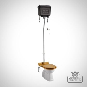 Metal Retro Cistern High Level WC Suite