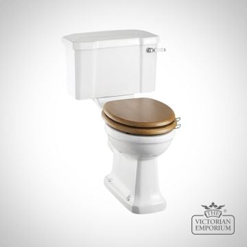 Classic Rimless Close Coupled WC Toilet