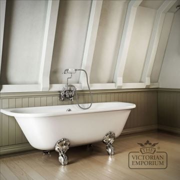 Freestanding Rolltop Bath With Luxury Legs T12 L1 Chrome