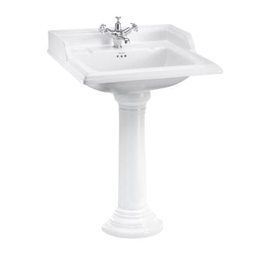 Classic Victorian Basin and Pedestal in a choice of sizes