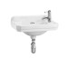 Cloakroom Basin Edwardian 51cm Right With 1 Tap Hole B8r