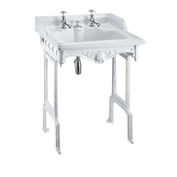 Classic 65cm Basin with invisible overflow in Washstand in a choice of finishes