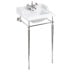 Wash Stand Classic Basin Square B20 1th T52 Chr Co