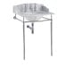 Wash-stand-georgian-chrome-marble top-basin-with-with chrome with back side splash g1 2th t49a chr
