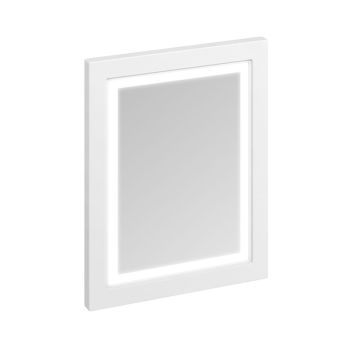 Framed 60cm Mirror With Led Illumination White M6mw