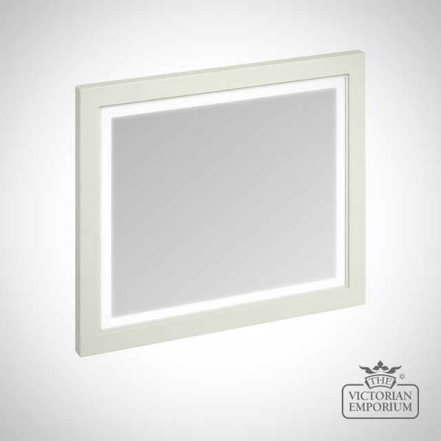 Framed 90cm Mirror With Led Illumination Sand M9ms