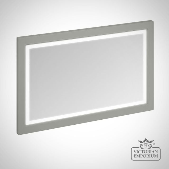 Framed 90cm Mirror With Led Illumination Olive M12mo