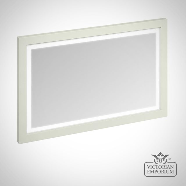 Framed 90cm Mirror With Led Illumination Sand M12ms