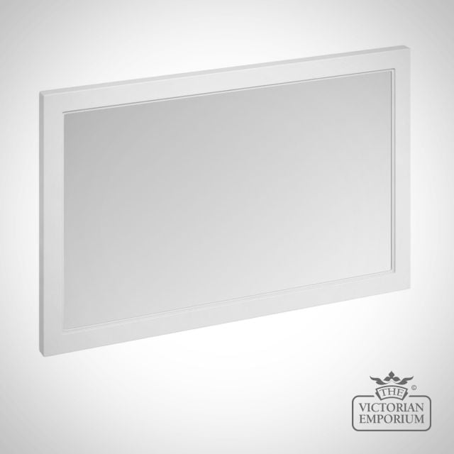 Framed 90cm Mirror White M12ow