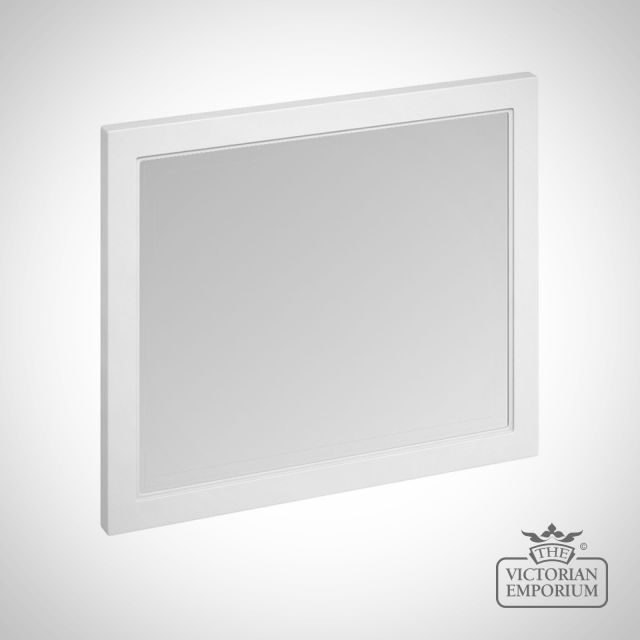 Framed 90cm Mirror White M9ow