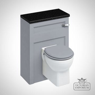 60 Wall Hung Wc Unit Including The Cistern Tank Lever Flush  Classic Grey W60g W33a P10