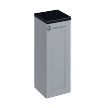 30cm wide single door bathroom fitted base unit in a choice of colours