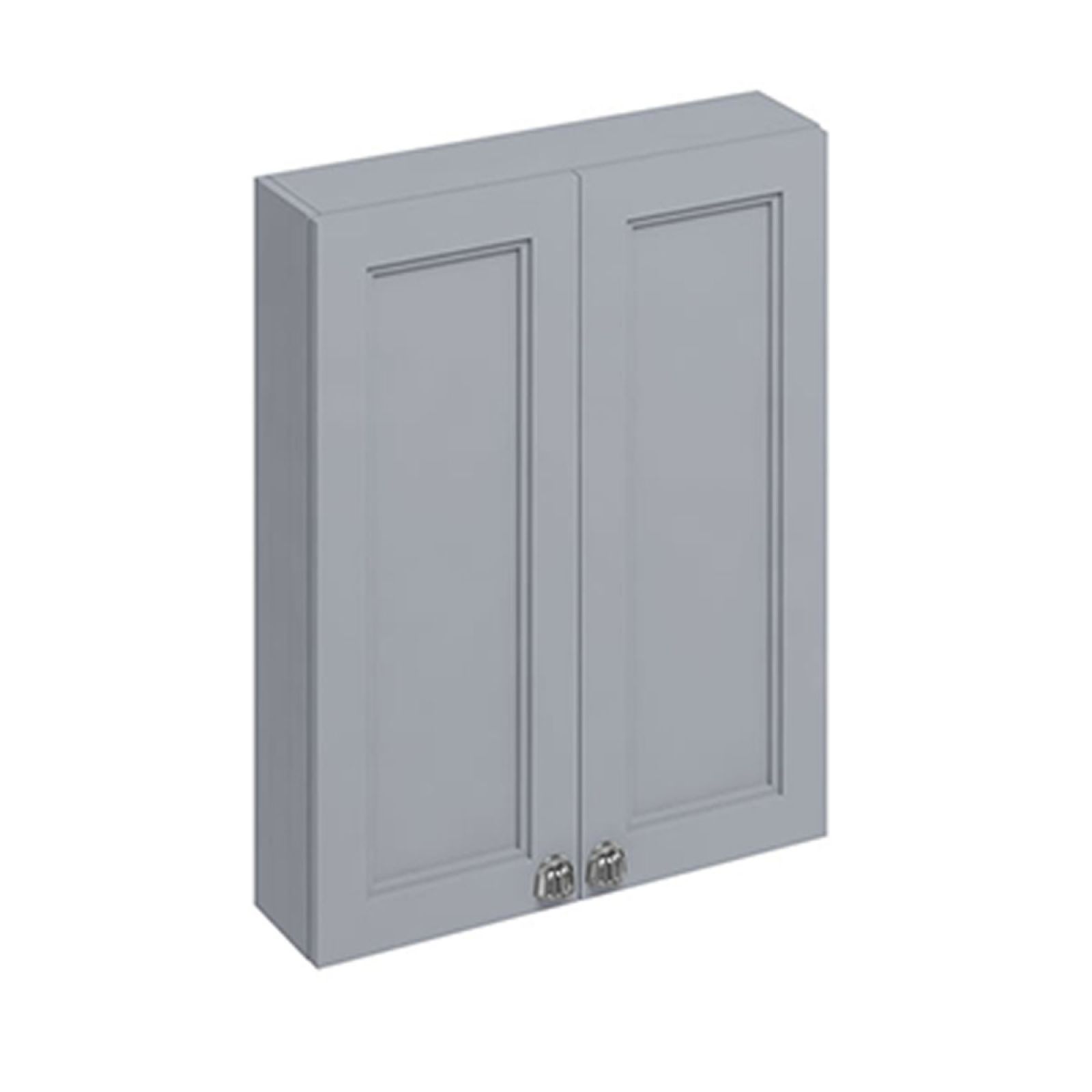 60cm wide double door fitted wall hung unit in a choice of colours