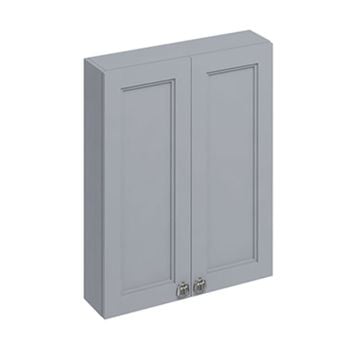 60cm wide double door fitted base unit with semi recessed sink