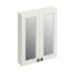 60 Double Door Mirror Wall Unit Sand F6ms