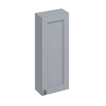 30cm wide single door fitted wall hung unit with mirror in a choice of colours