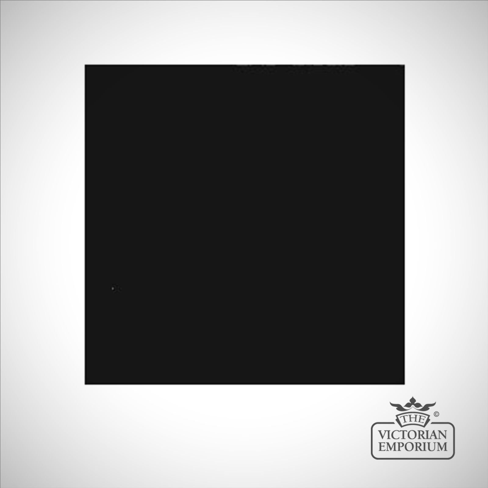 Basic Black Floor Tile - interior or exterior use