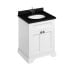 Freestanding Vanity Unit With Doors White Bx66ff8