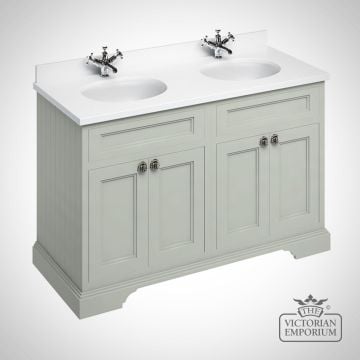 Freestanding Vanity Unit With Doors Olive Fc9o White 2