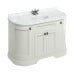 Curved Vanity Unit Sand 134cm With Drawers Doors And Worktop Fc1s Marble