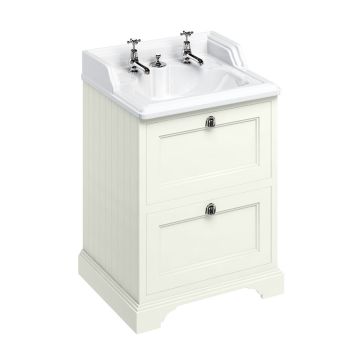 Freestanding Vanity Unit With Drawers Sand Ff9s B14