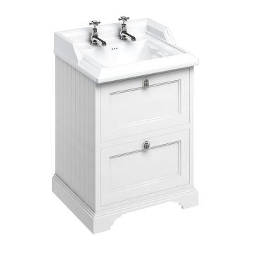 Freestanding Vanity Unit With Drawers White Freestanding Vanity Unit With Drawers White Ff9w B15 2th