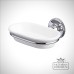 Victorian Soap Dish Bathroom Wall Mounted Porcelain And Chrome A1chr