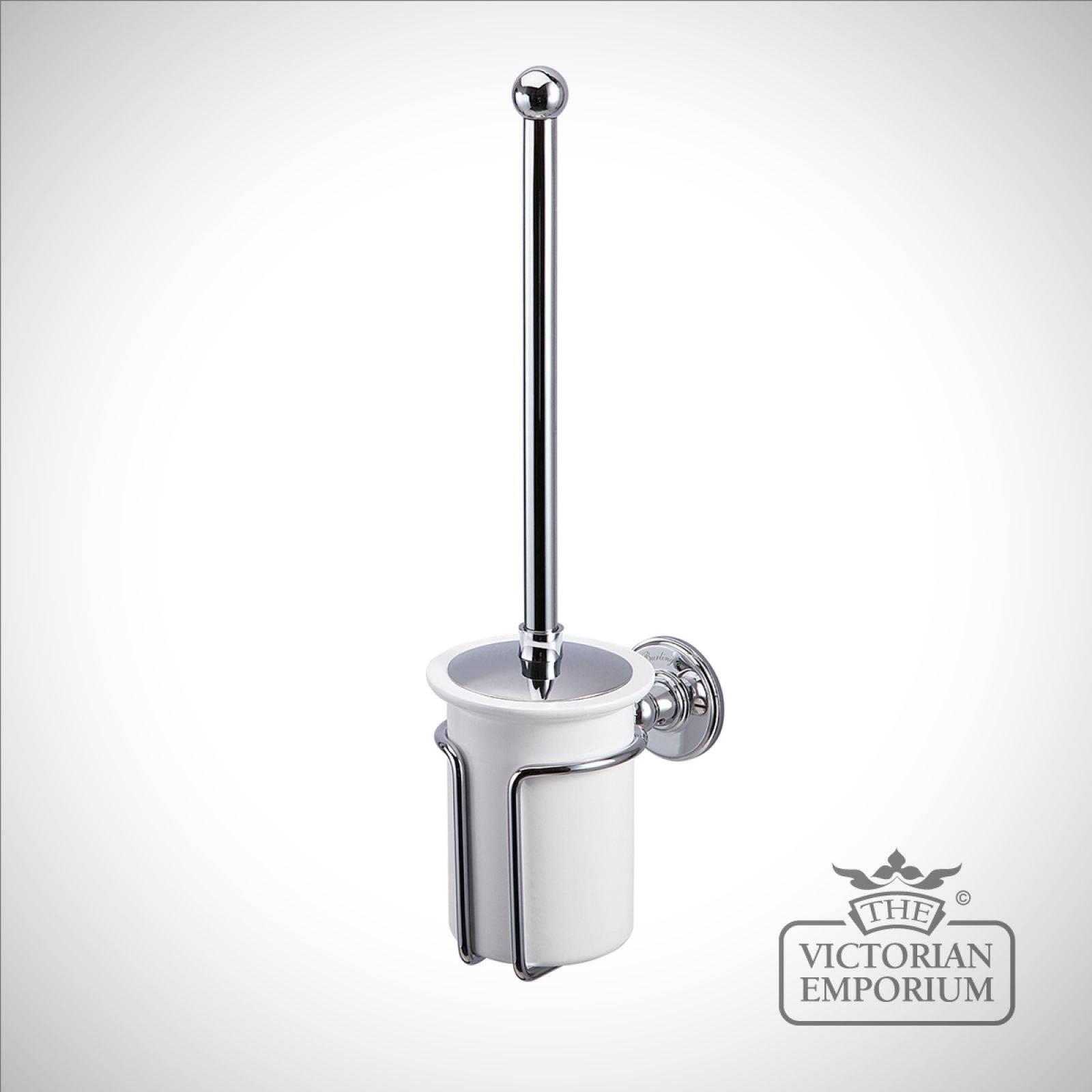 Victorian Style Toilet Brush And Holder, Victorian Bathroom Accessories