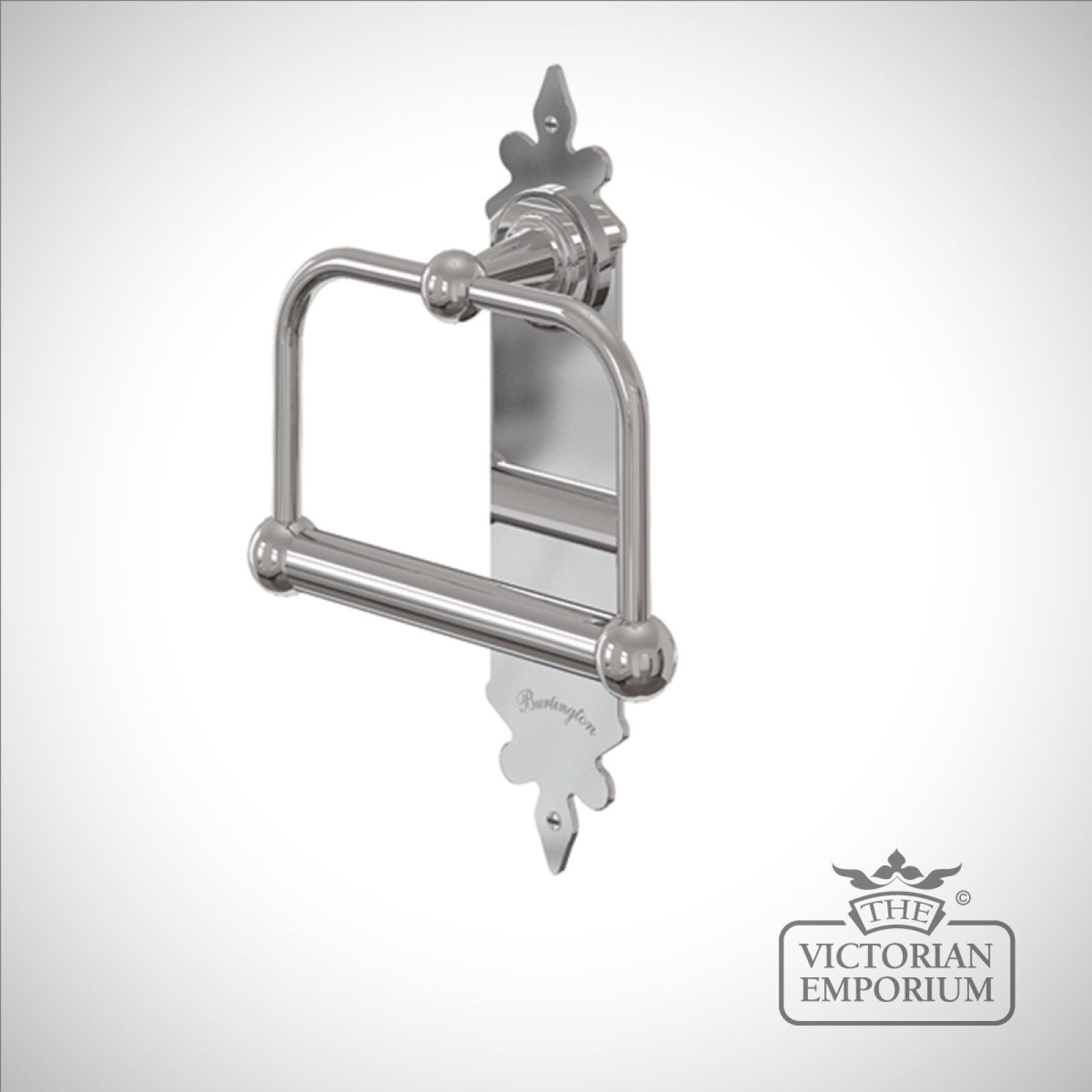 Ornate spire toilet roll holder