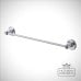 Victorian towel holder bathroom wall mounted porcelain and chrome a7chr