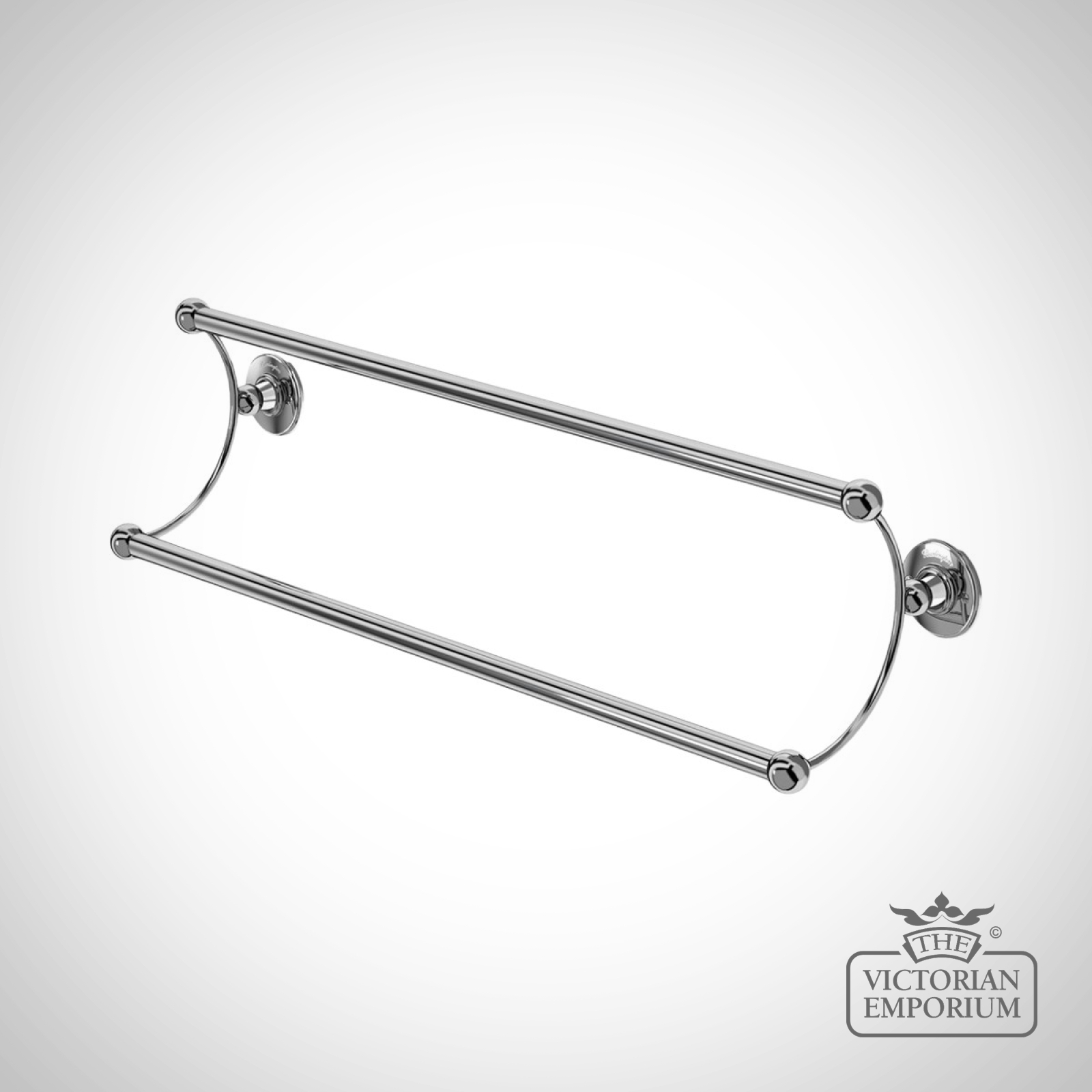 Double bathroom towel rail | The Victorian Emporium