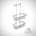 Chrome basket bath shower accessories bsk011