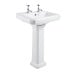 Pedestal And Basin Sink 2tap Holes Crmk003