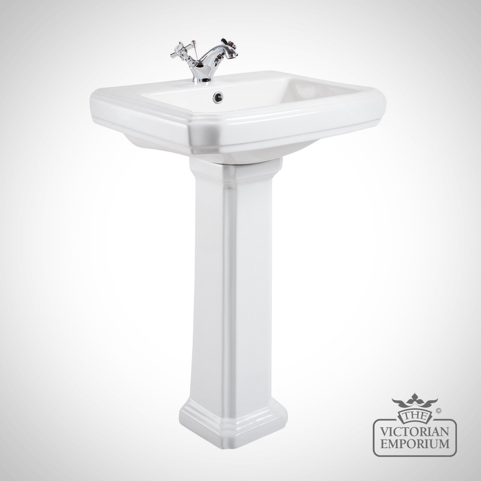 Cromford Traditional Basin and Pedestal