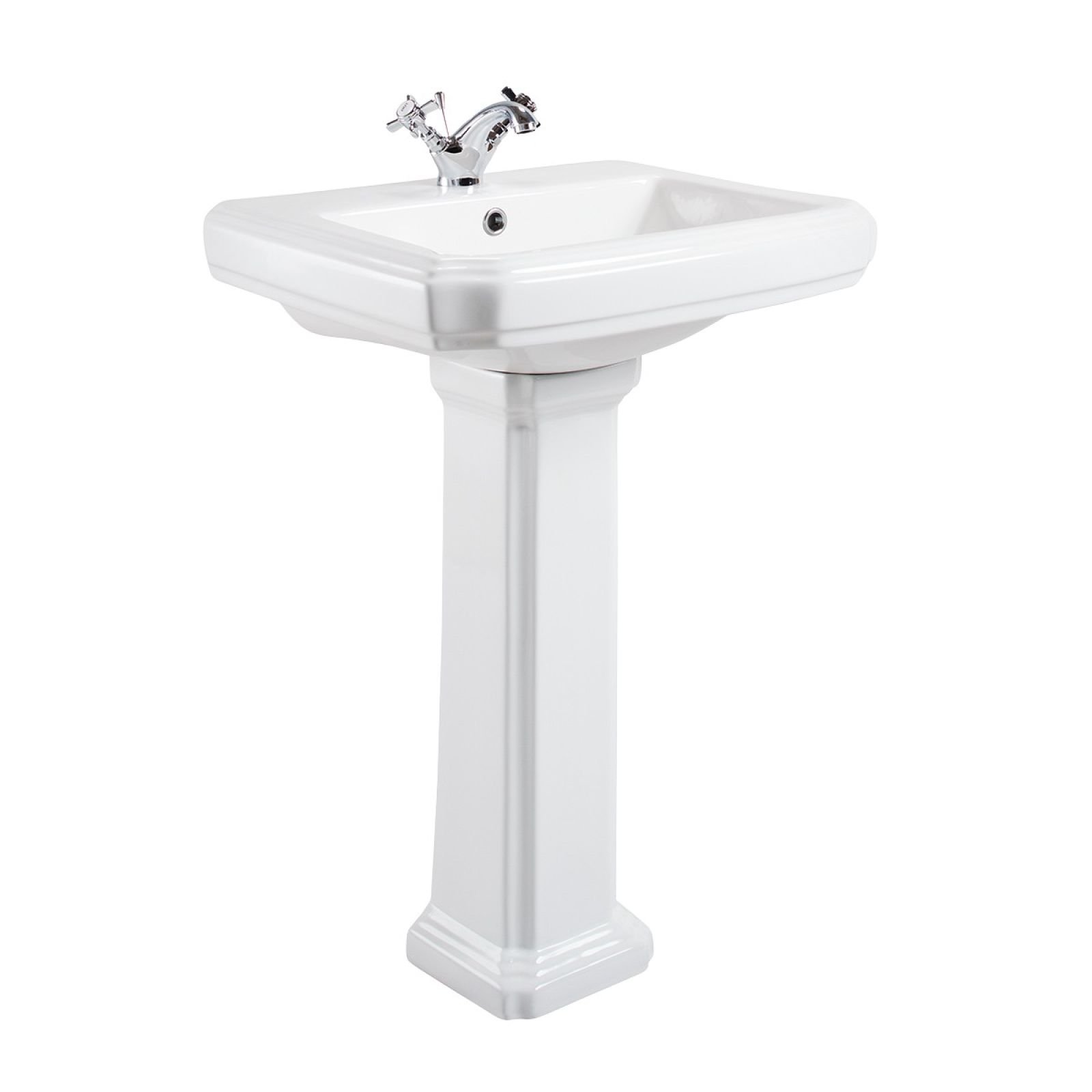 Cromford Traditional Basin and Pedestal