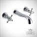 Wall Mounted Basin Mixer Tap Chrome Traditional Bel15