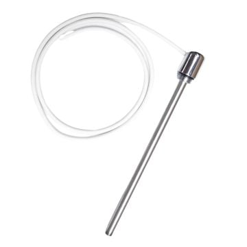 Replacement Electric element with 1.2m cable & white/chrome cap - 100-600 Watts