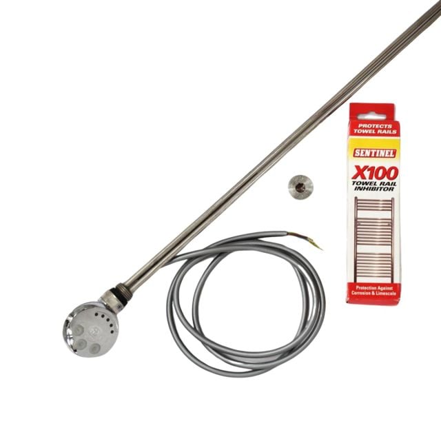 Thermostatic electric element electric only conversion kit 300-1000 Watts