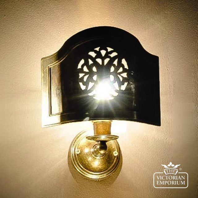 Small Copper Wall Screen Light