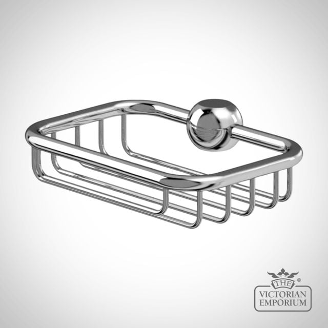 Chrome Soap Basket For Vertical Riser V23 Co