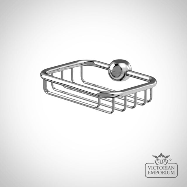 Chrome Soap Basket For Vertical Riser V23 Co